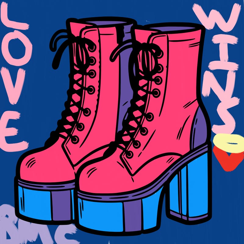 boots with a heel bottom