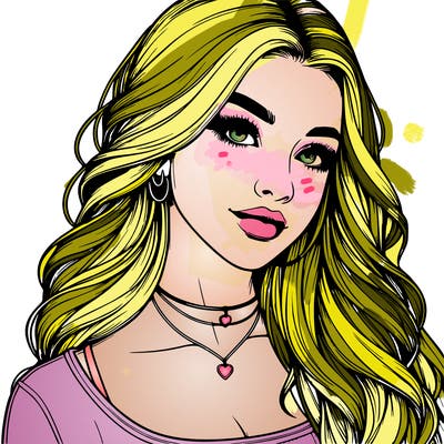 detailed realistic girl