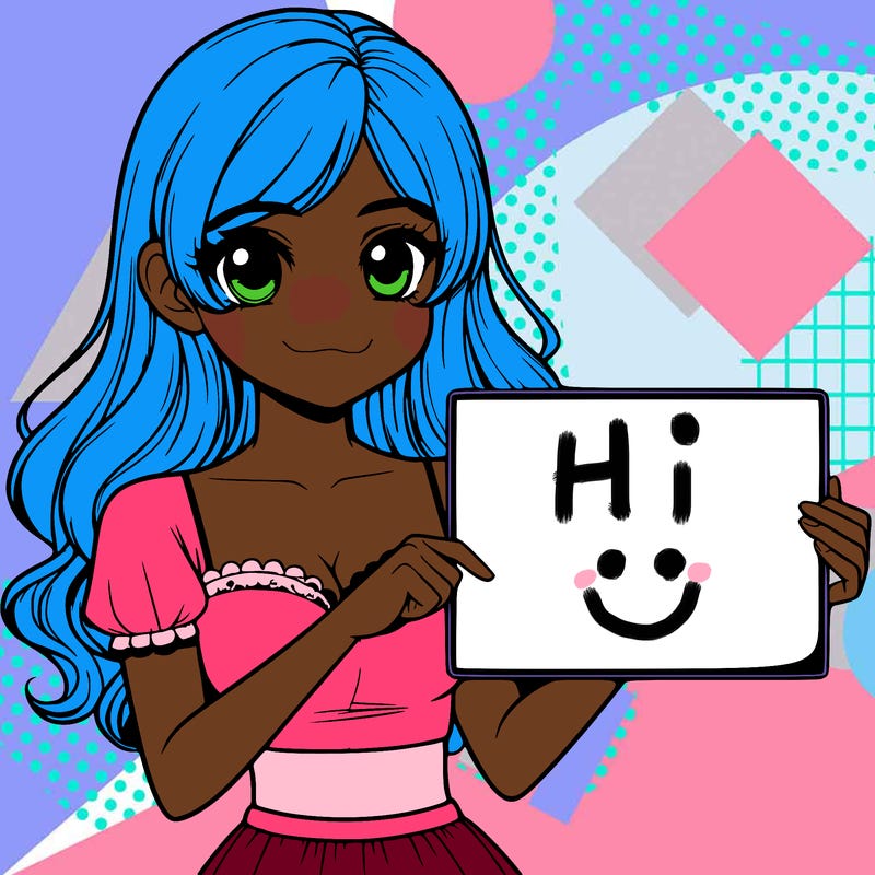 realistic pretty girl holding blank sign