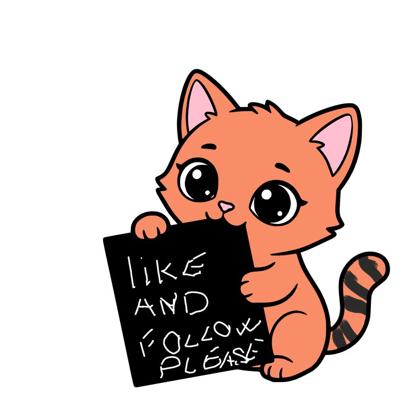 a small cat with a blank sheet of paper in its hand. the cat is sooooooo cute!