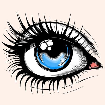 realistic eye