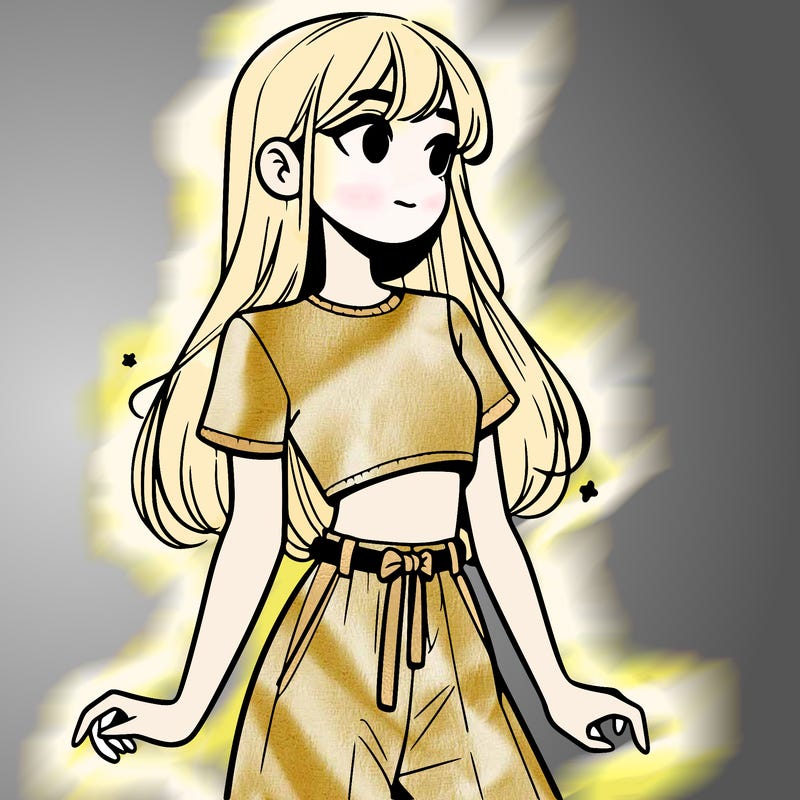 girl in a cute crop top