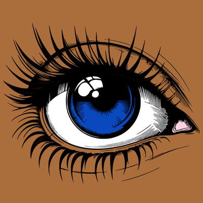 realistic eye