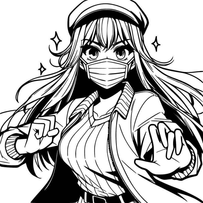 manga action female