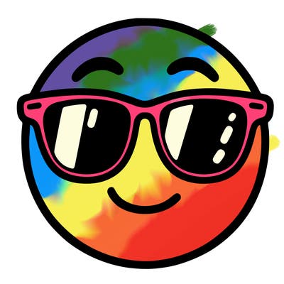emoji with sunglasses