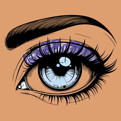 realistic eye