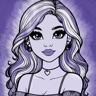 realistic pretty girl