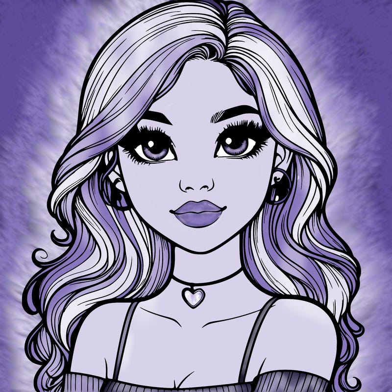 realistic pretty girl