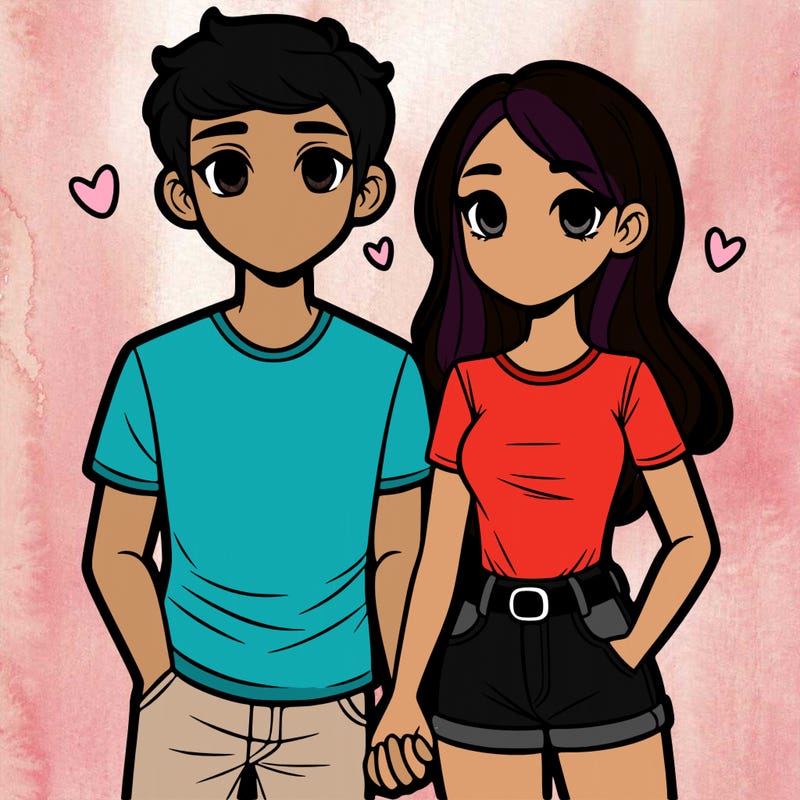 boyfriend and girlfriend