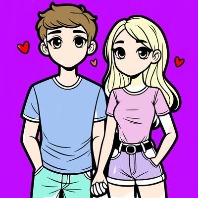 boyfriend and girlfriend