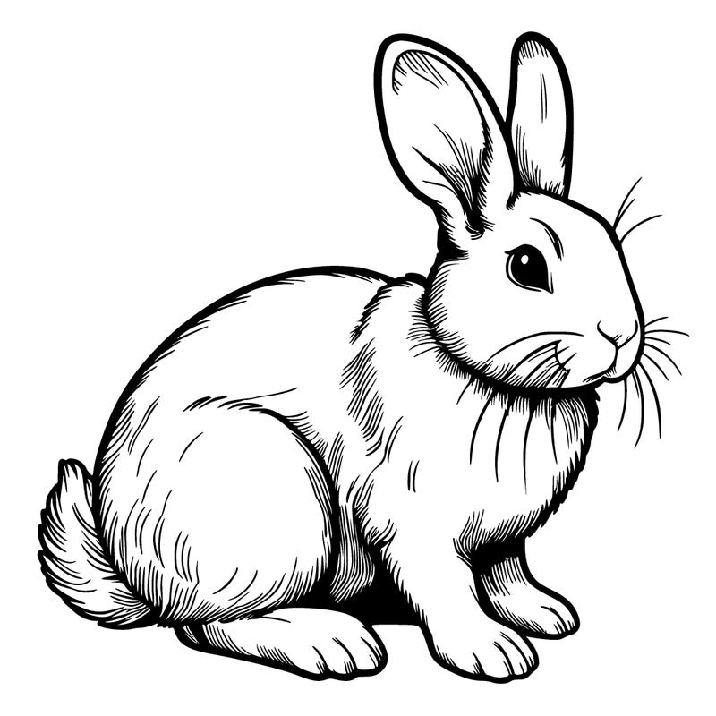realistic rabbit
