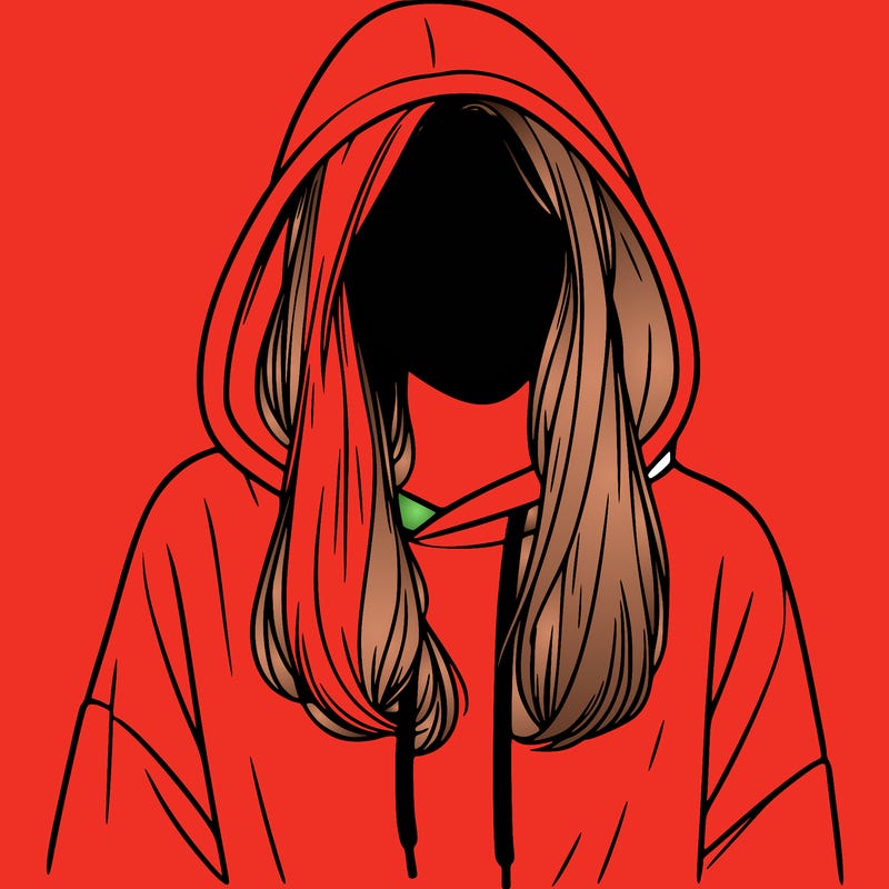 female hoodie.