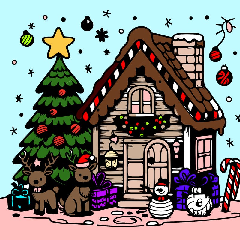 realistic  christmas