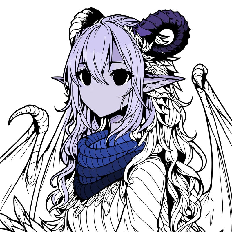 dragon girl realistic fantasy