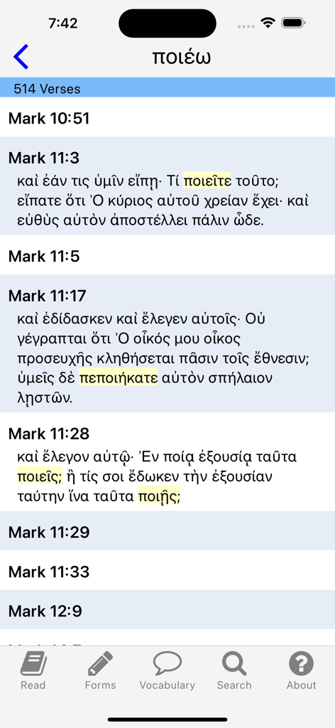 Greek New Testament Study App - Education App | MWM