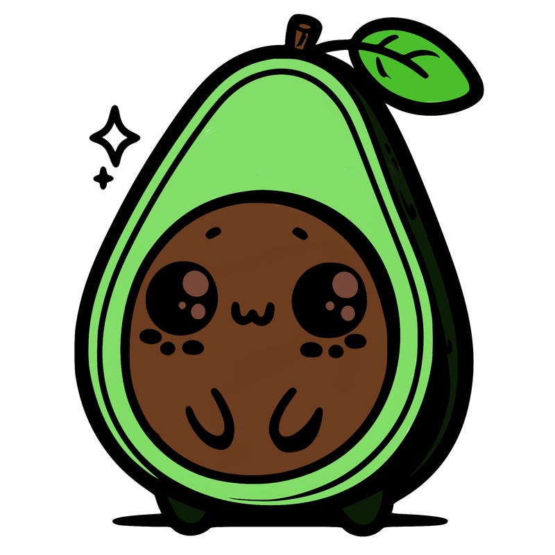 cute avocado