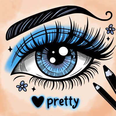 pretty eye