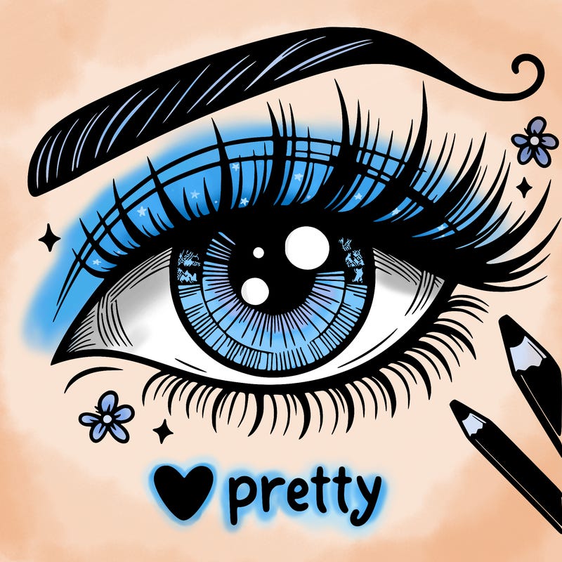 pretty eye
