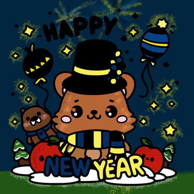 message : happy new year