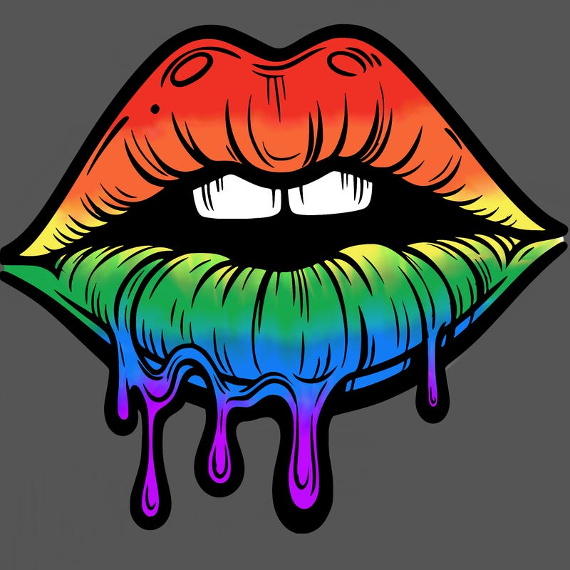 lips that look realistic and drip