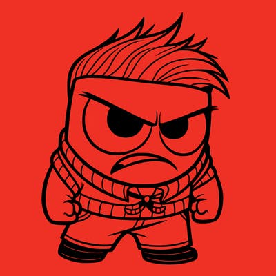 anger from inside out.