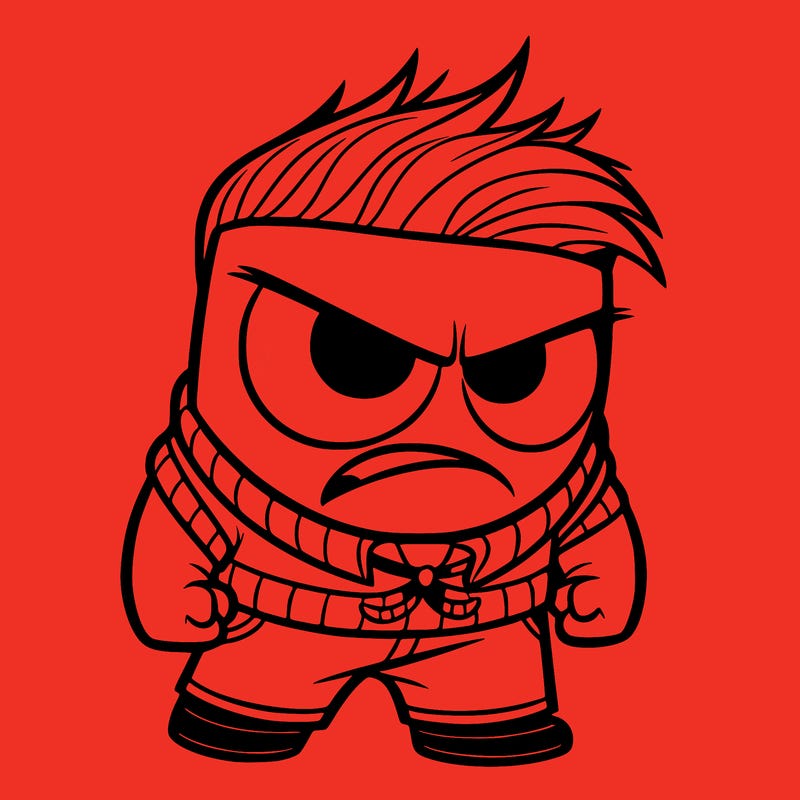 anger from inside out.