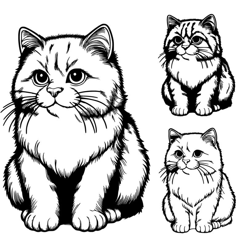 realistic cat