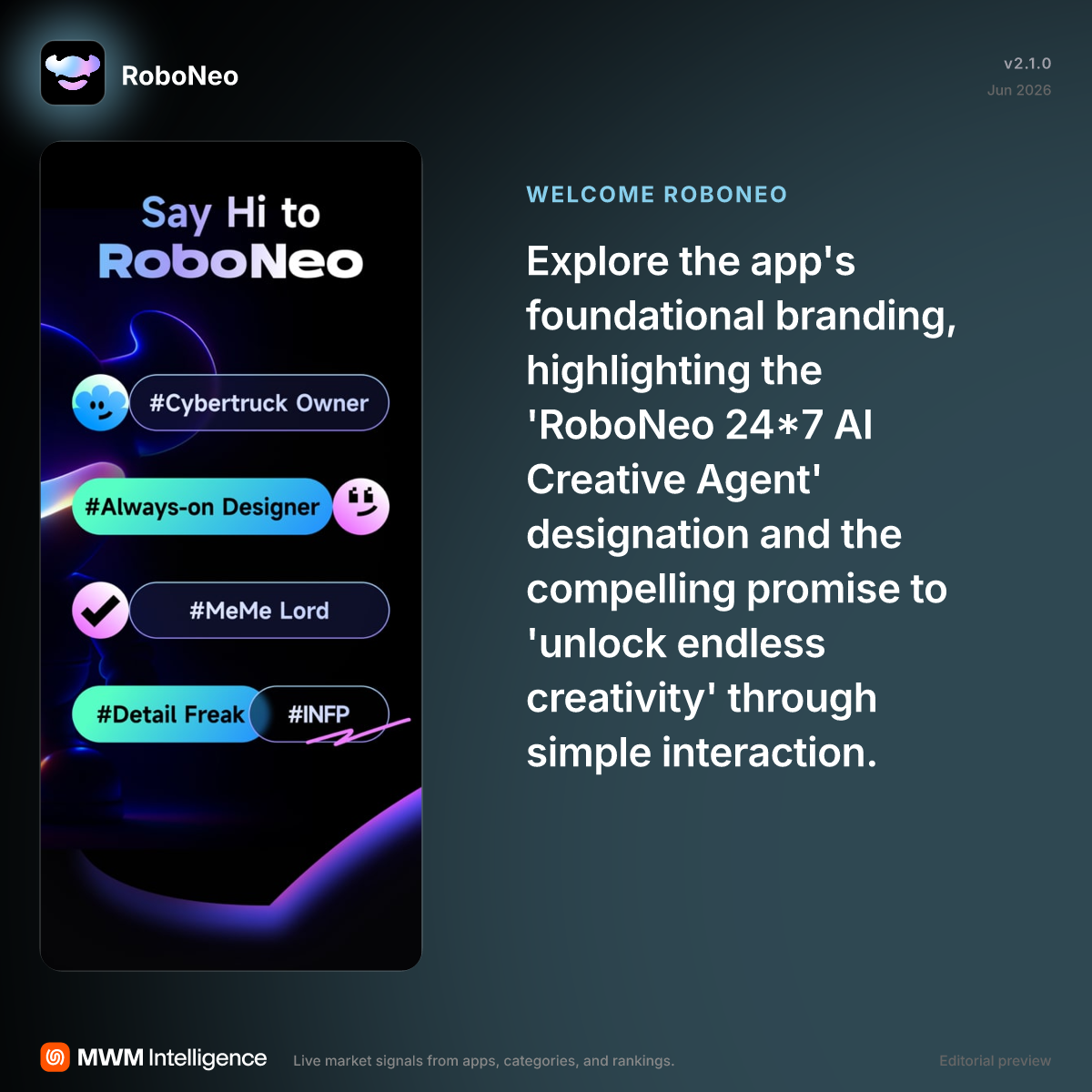 RoboNeo - Graphics & Design App | MWM