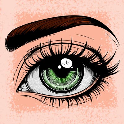 realistic eye