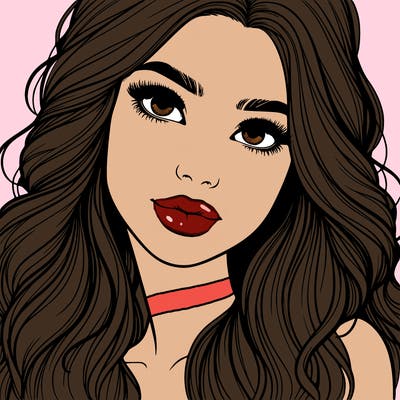 beautiful realistic girl