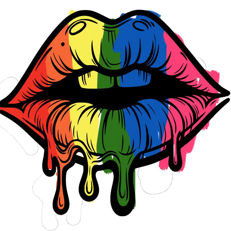 lips that look realistic and drip