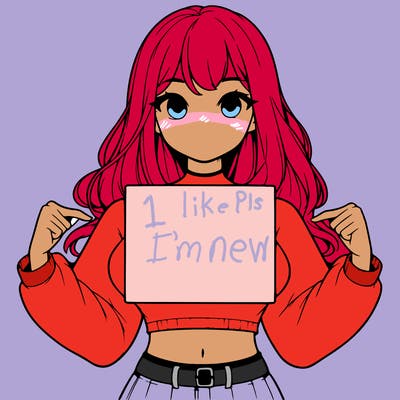 girl holding a blank sign in a long sleeve crop top