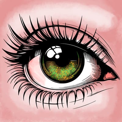 realistic eye