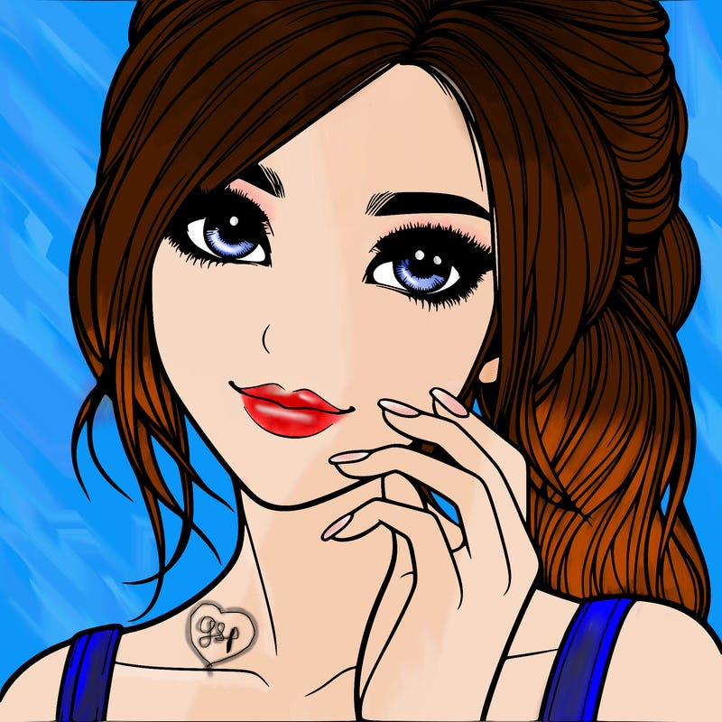 beautiful realistic girl