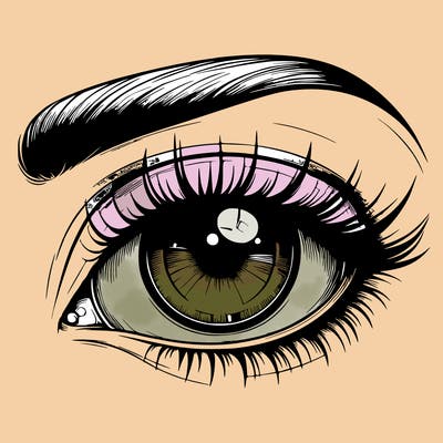 realistic eye