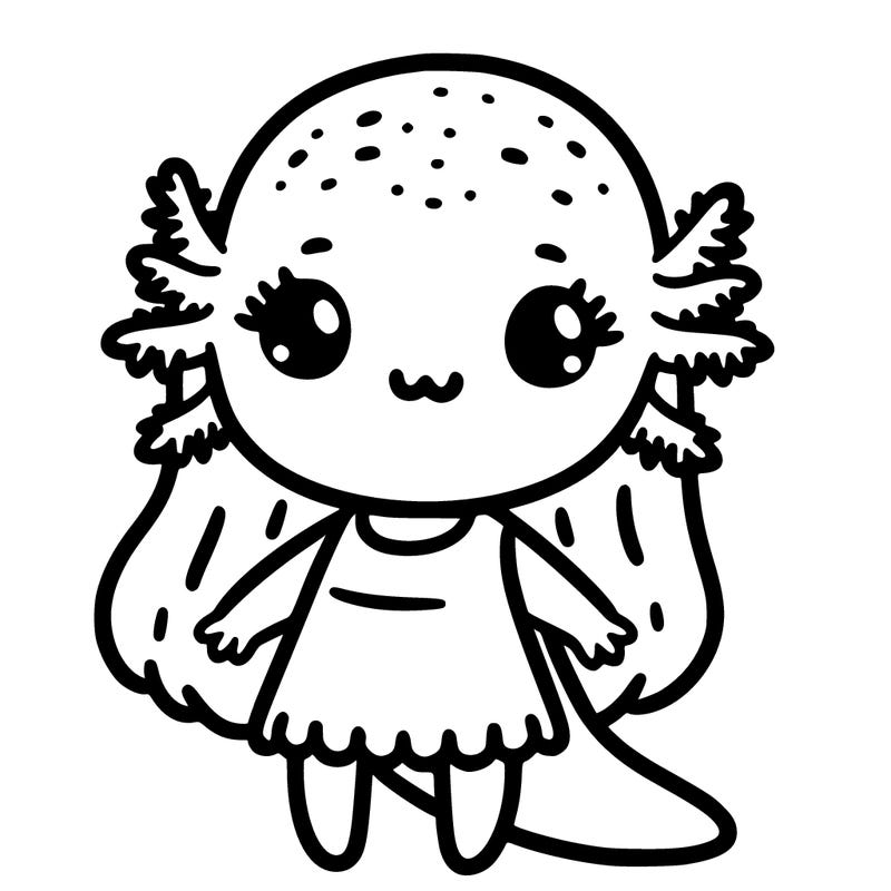axolotl girl
