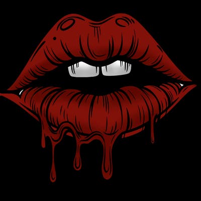 lips that look realistic and drip