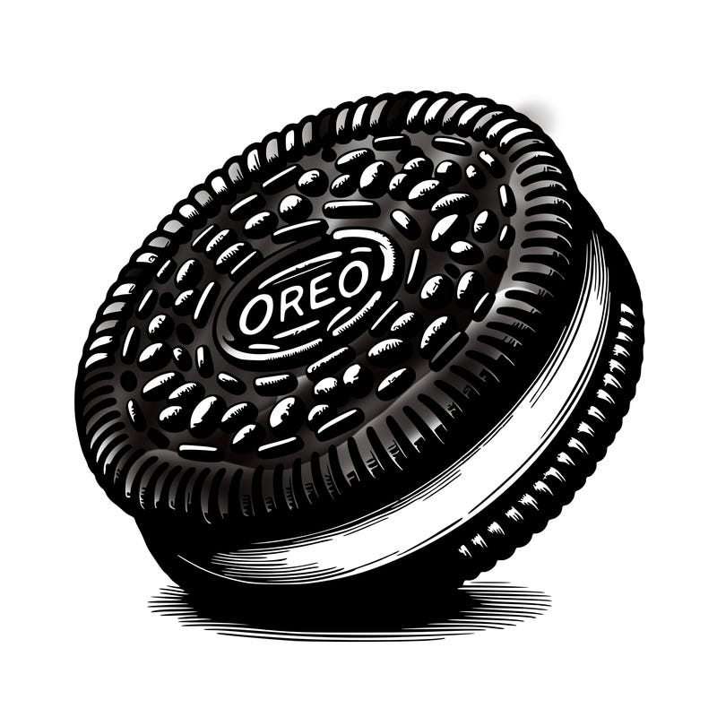 realistic oreo