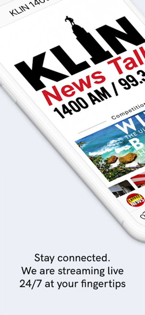 KLIN 1400 AM - KLIN 1400 AM Radio-App für Live-Nachrichten und Talk-Streaming in Lincoln, Nebraska