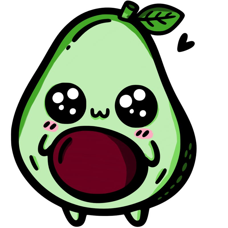 cute avocado