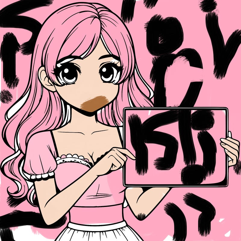 realistic pretty girl holding blank sign