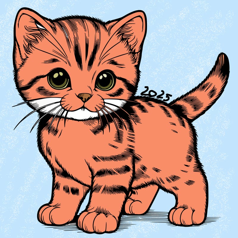 realistic kitten