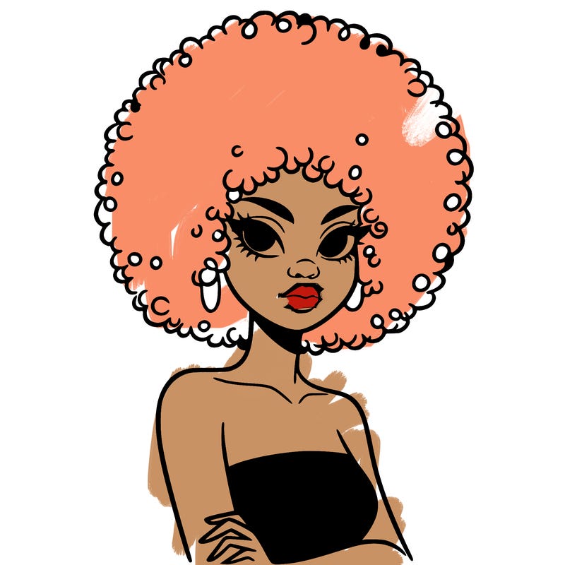 black woman