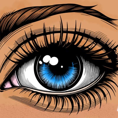 realistic eye