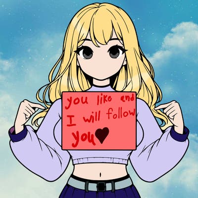 girl holding a blank sign in a long sleeve crop top