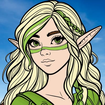 realistic elf girl