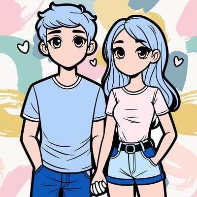 boyfriend and girlfriend