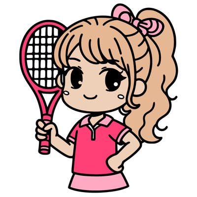 tennis girl