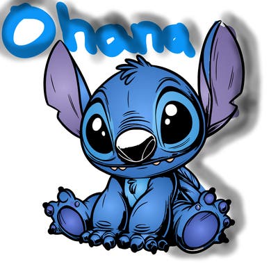 realistic stitch