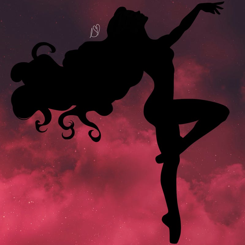 realistic woman dancer